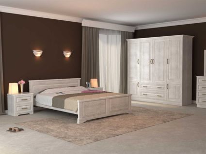 Кровать DreamLine Эдем лайт ясень Орех 258