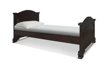 Кровать из массива сосны ВМК-Шале Акатава Каштан