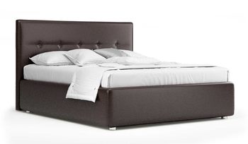 Кровать с мягким изголовьем Nuvola Bianco Next 014