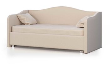 Кровать Бежевые Nuvola Elea Style Velutto 04