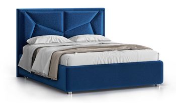Кровать с мягким изголовьем Nuvola Alatri Velutto 26